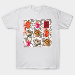 Made in Hong Kong Vintage Icons - Retro Street Style Floral Pattern T-Shirt